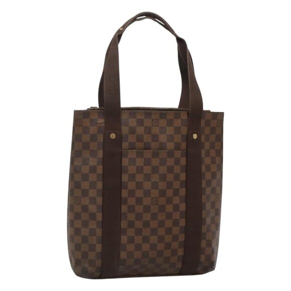 LOUIS VUITTON Damier Ebene Kababobur Tote Bag LV Auth - Picture 1 of 16